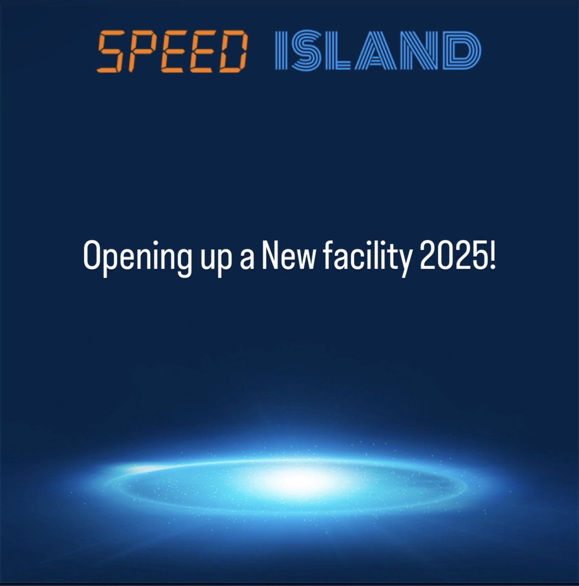 Speed Island will have their own facility in 2025. Sometimes you just have to take a chance and go all in! ⚡️🏝️