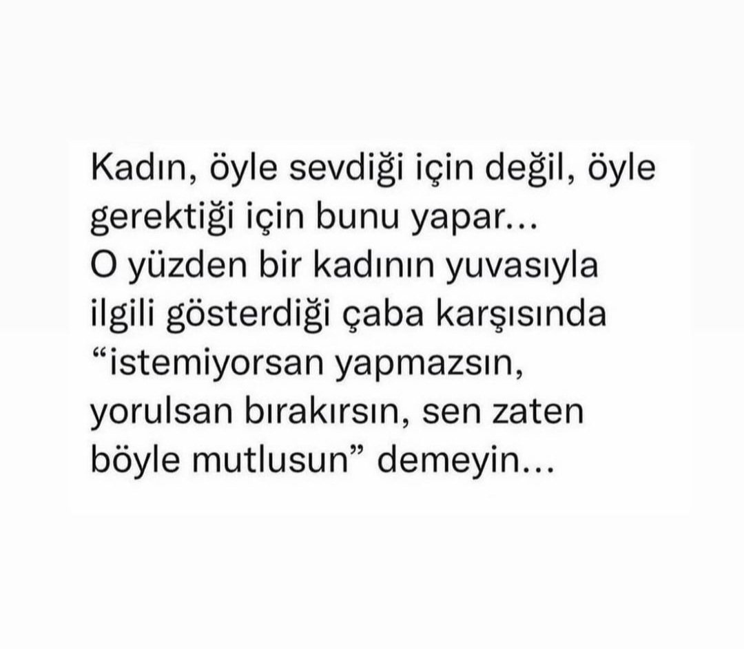 Deyin arkadaş! Birinin yorgun yoluna suni takdirler, saygılar, fedalar yükleyip kuru alkışlar tutup 'helal olsun' demeyin. Ben terimleri değil önce bireyleri önemserim. Sırf adı yuva olacak diye bireyi hiç etmek niye? 'İstemiyorsan yapmazsın' deyin. Hatta 'istemiyorsan bırak'…