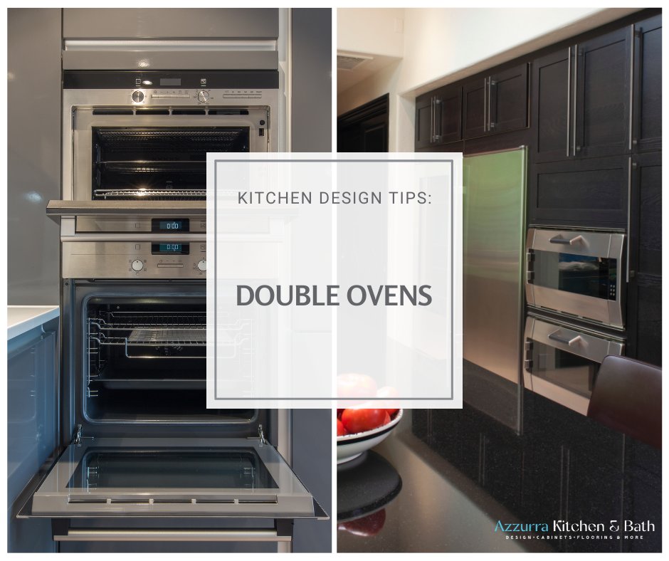 🌟 Upgrade your kitchen with a double oven from Azzurra Kitchen & Bath in Medford! Enjoy the flexibility and convenience during meal prep. Contact us for a free estimate today. Visit azzurrakitchens.com #kitchenremodel #doubleoven #MedfordNJ