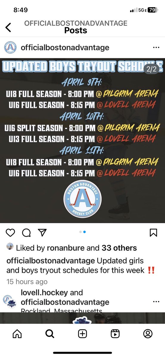 Tryout season!!!