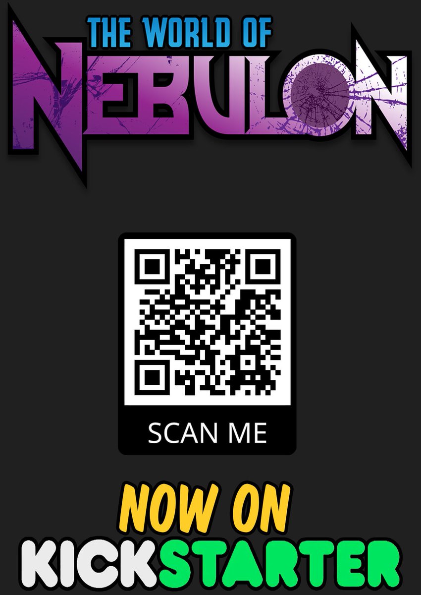 We are live on @KickstarterRead but if you're looking to share with friends that don't have X or just aren't on social media below is out QR code to help spread the word! #kickstarter #comicbooks #comics #tokusatsu #QRCode