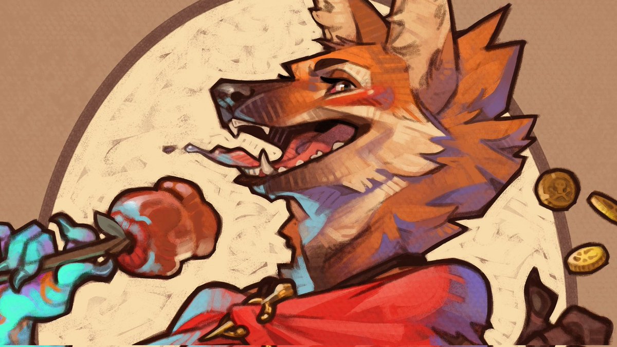 SquiddrzA's tweet image. Hello #PortfolioDay!

I&apos;m squid, and I paint vintage and fantasy anthro characters!