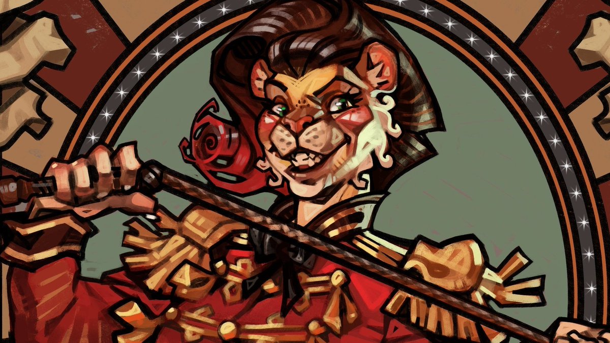 SquiddrzA's tweet image. Hello #PortfolioDay!

I&apos;m squid, and I paint vintage and fantasy anthro characters!