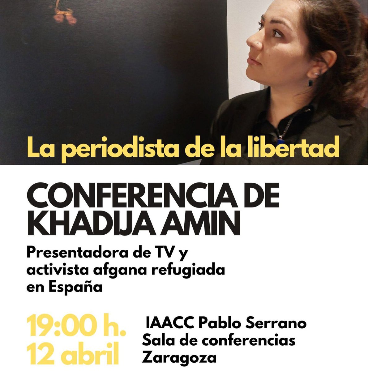 Hoy en el @periodicoaragon podéis leer la entrevista que el periodista y componente de @29miradas Fran Osambela @Guantesrotos ha realizado a Khadija Amin @khadija51922579 , periodista afgana y refugiada en España. 🧵👇 #29miradas #mujeresafganas #mujeresafganaslibres