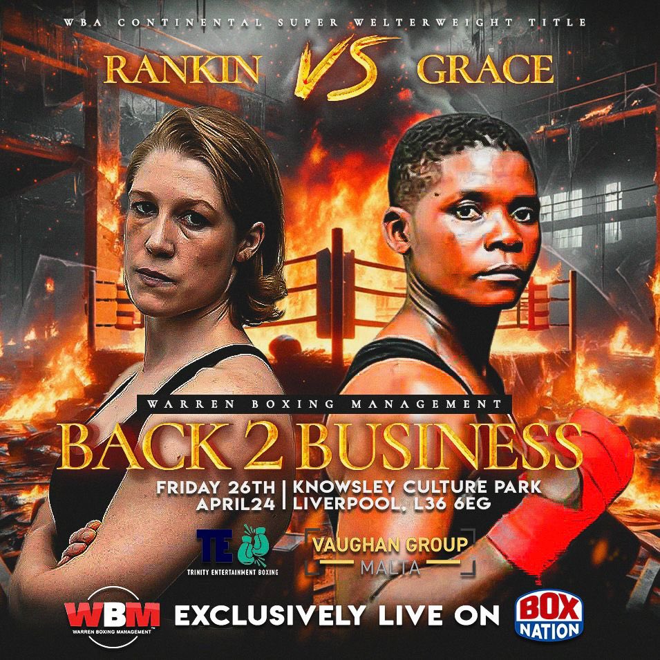 alfieRwarren's tweet photo. Championship Boxing returns to @BoxNation_TV 

April 26th at Knowsley Culture Park, Liverpool https://t.co/mjs6z2D5Lp