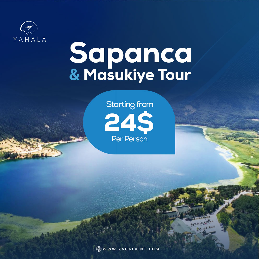 YaHala_Int's tweet image. Experience the best of Turkey from 09:30 AM to 9:00 PM
Explore Al Mashwqiah Falls, Mahmudiye Village, Sapanca Lake, Kartepe mountain top, and indulge in Turkish sweets and natural products.
Includes transfers, lunch, and a guide.
#sapanca #Masukiye #yahala #istanbul_tours