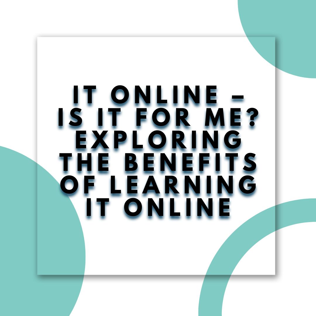 LearnNow3's tweet image. IT ONLINE – IS IT FOR ME? EXPLORING THE BENEFITS OF LEARNING IT ONLINE learnnow.org.uk/it-online-is-i…