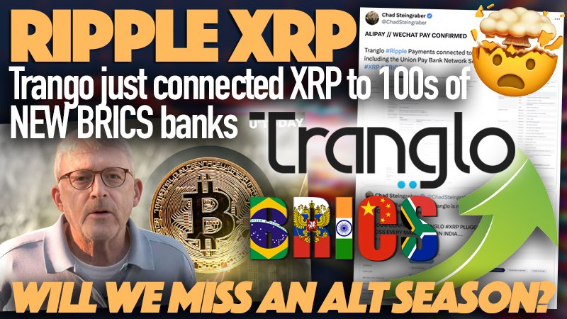 I didn't realize how big this @Tranglo announcement was until @ChadSteingraber posted a list of the 100s of bank integrations. 🤯 #XRPcommunity #XRPholders #XRP #Ripple 📺 👉 youtu.be/KSgyC7xyOQc
