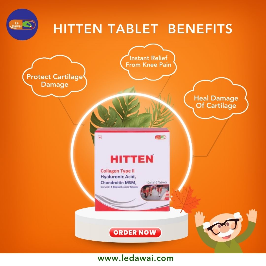 Benefits of hitten tablets try at once and see the magical results...
.
.
#kneepain #kneepainremedy #kneepainliller #kneepaincapsule #kneepaintablet #kneepainrelief #bestkneepaintablet #kneepaindoctor #pharmacompany #ledawai #phrarmacycomapny #pharmasupplier