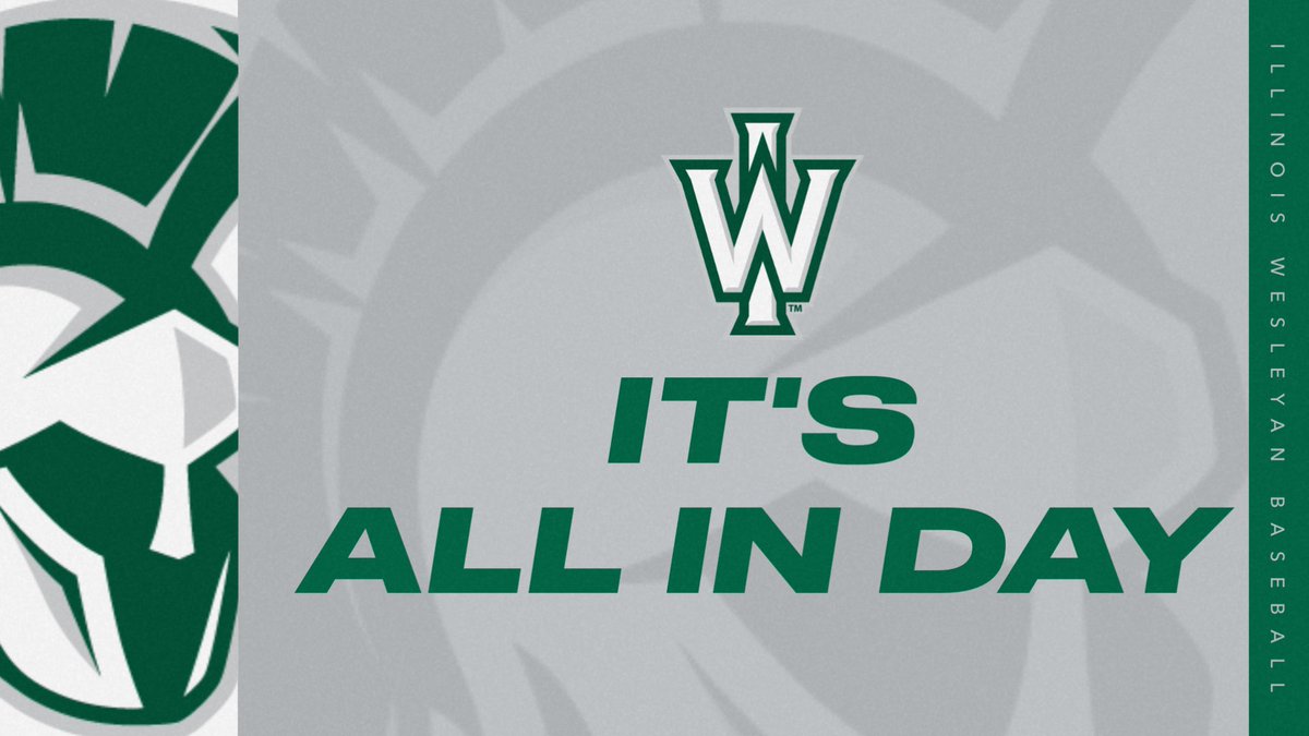 It’s finally here, today is All In For Wesleyan!!!! advance.iwu.edu/portal/all-in?… Stay tuned for some exciting challenges. And as always we appreciate all the support of IWU Baseball. #GiveGreen #AllInForWesleyan #TGOE