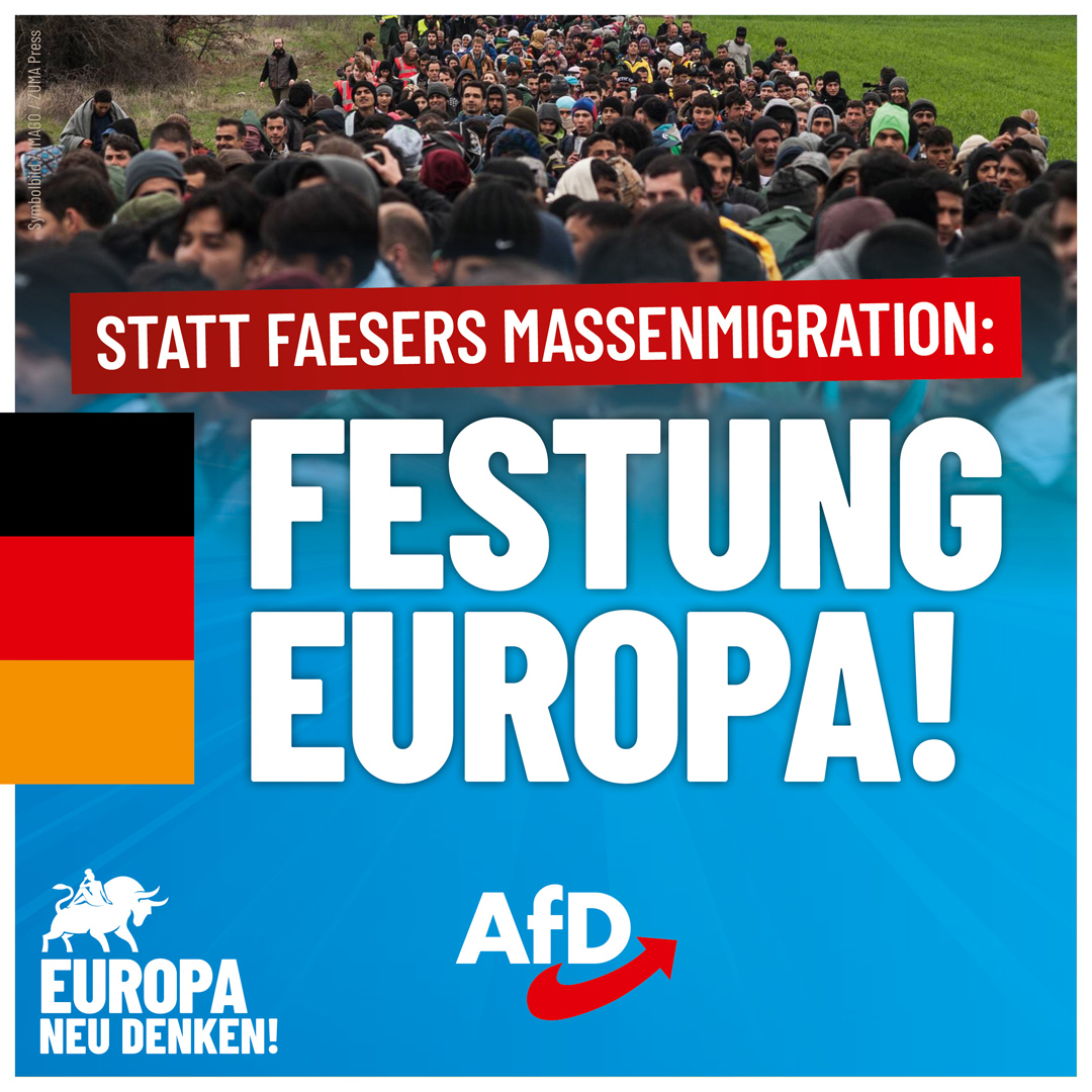 Polizeiliche Kriminalstatistik: #Festung Europa statt Faesers #Massenmigration! Die heutige Vorstellung der Polizeilichen #Kriminalstatistik (#PKS) für das vergangene Jahr hat es klipp und klar bestätigt: Die Sicherheit in Deutschland befindet sich im freien Fall. Die Gesamtzahl…