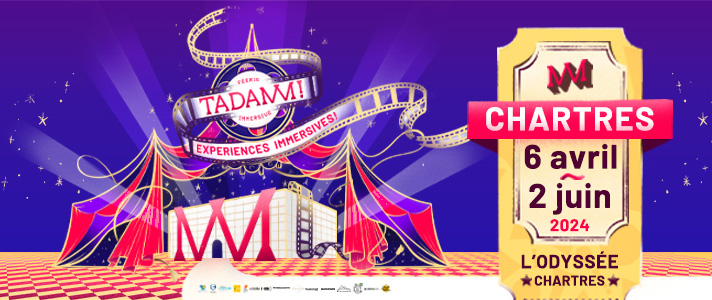 Les premières salles immersives itinérantes : Tadamm ! Un féérie immersive où vous pourrez découvrir une programmation de courts-métrages immersifs pour toute la famille, à partir de 4 ans. 🎟 bit.ly/3xBvCp0