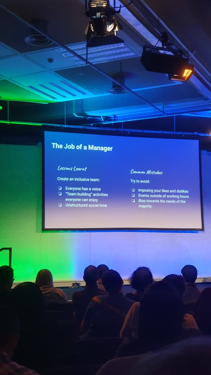 Hannah Foxwell learned about being inclusive by organising conferences rather than from her managers. #QConLondon This is a real issue which @HannahFoxwell overcame, but which most others won't realize they have