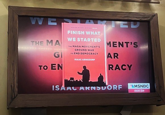 Happy pub day @iarnsdorf! Your book, FINISH WHAT WE STARTED, began years ago, but we always knew it was a story that was essential. So proud, and glad you’re showing the importance of this story, as the stakes of 24 cannot be discounted! @littlebrown @alyssapersons @cheneyagency