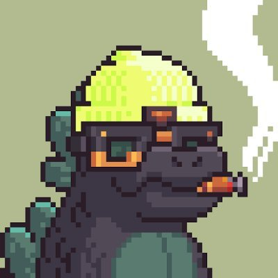 dethereum3_eth's tweet photo. 🦖🚧 Meet our construction dinosaur! He's wearing a construction helmet, but smokes a cigarette with as much unpredictability as his appearance! 😄🚬 https://t.co/2rihRFhzgj