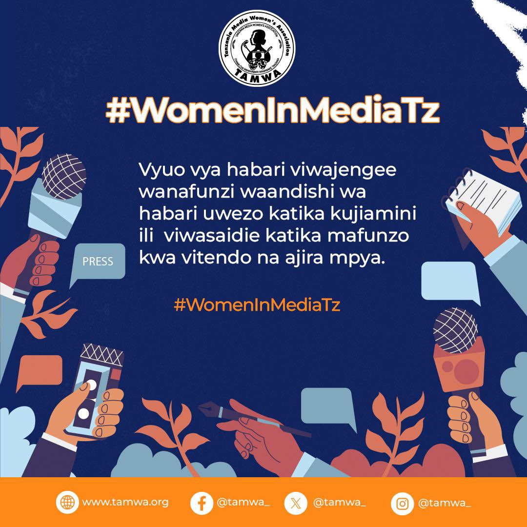 Kuna haja ya kuwapatia waandishi wanawake mafunzo ya kujiamini ili kuwaepusha na udhalilishaji wakiwa nje na ndani ya vyumba vya habari.#WomenInMediaTz 
@TAMWA_