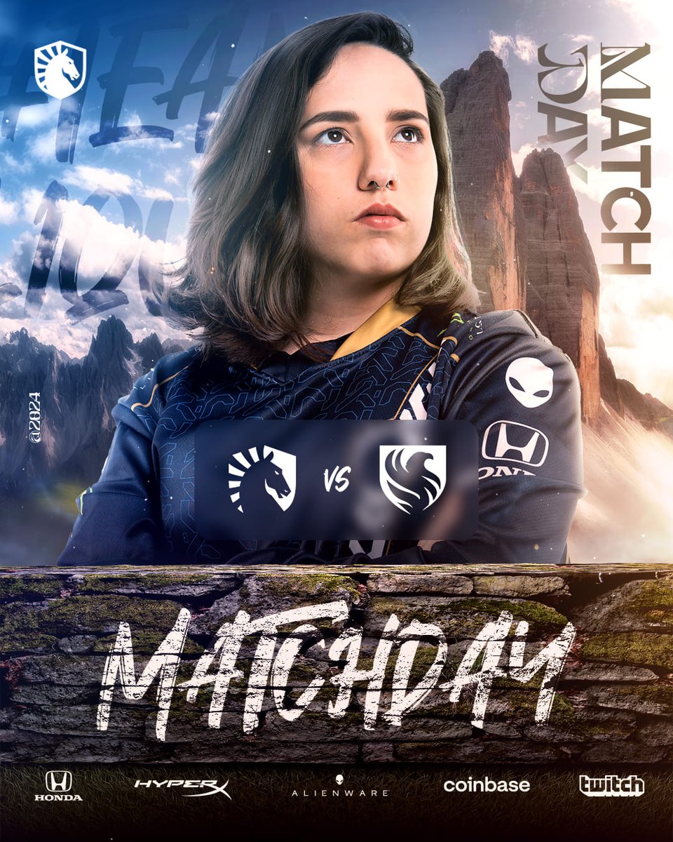 Matchday Graphic for → @TeamLiquidBR @TeamLiquid