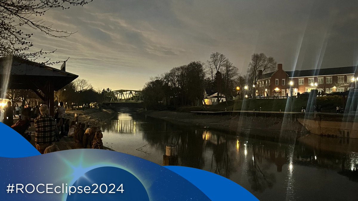 The skies went dark, and we came together for #ROCEclipse2024! 🤝

Over the past five years, our region aligned like the sun and moon to put #GreaterROC on the map. We are proud to have shown visitors from around the world why our region is a great place to live, work, and play.