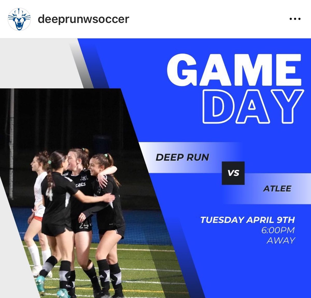 After a great spring break, it’s time to get back after it! Game Day!! Let’s Go!! @PrepSoccerRoddy @TopDrawerSoccer @TheSoccerWire @ImYouthSoccer @ImCollegeSoccer @TheRVASportsNet @VHSL_