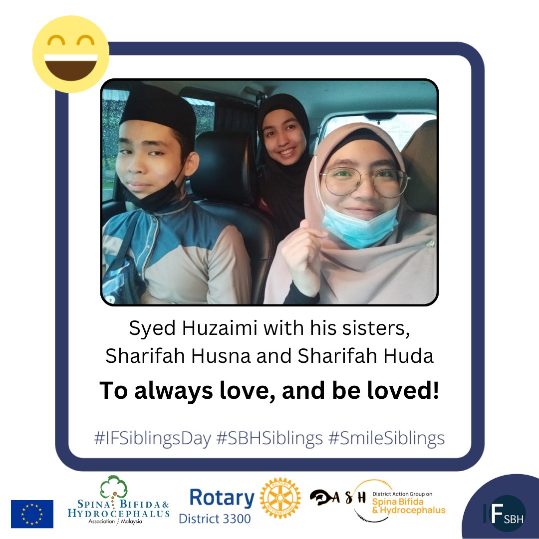 🎉 Happy Siblings Day! 🎉 On this day we honour siblings with #SpinaBifida and #Hydrocephalus 😄🌈 Check out this inspiring example of sibling support and love!

🔗 ifglobal.org/events/sibling…