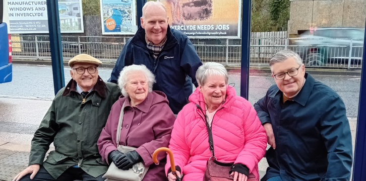 SPT and @inverclyde install brand new made-to-measure seats at West Stewart Bus Station aiming to make life easier for older users of the station. bit.ly/3UbhfRp