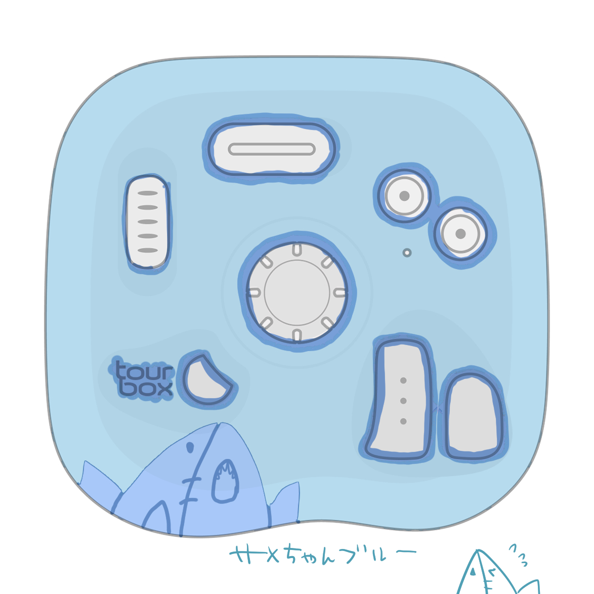 ミント色ほしいね　#drawmylite　#Tourbox #Ad