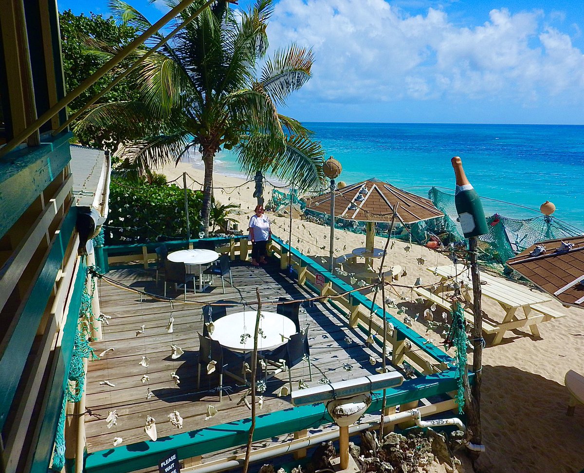 #AlphabetChallenge #WeekO O is for “O’jays” - a fabulous beach bar in Antigua #AntiguaBarbuda #Caribbean