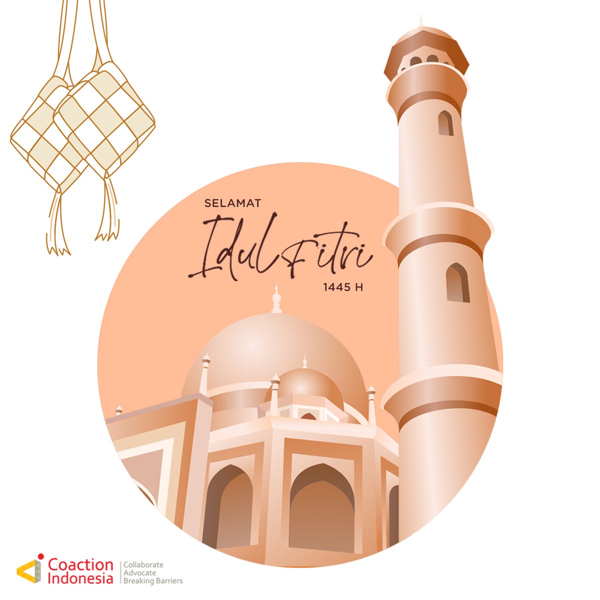 coactionid's tweet photo. Di halaman belakang tumbuh pohon jambu
di taman depan tumbuh bunga melati
Selamat Lebaran buat kamu
orang yang lagi baca tweet ini (ceilaah)
#GoGreenJobs #GoRenewable #IdulFitri1445H #IdulFitri2024 https://t.co/V7jNNs1s7j