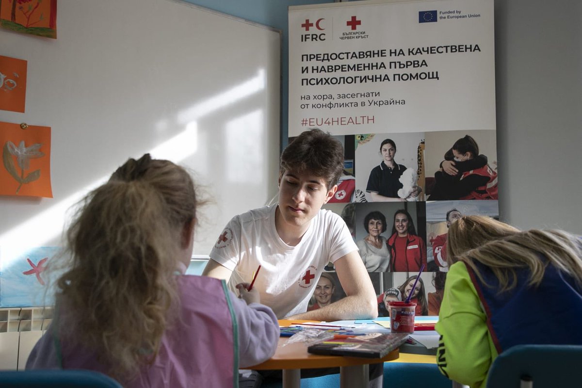 The collaboration between DG SANTE &amp; IFRC is one of the largest responses to #mental health challenges in emergencies. Thanks to #EU4Health, we're scaling up efforts beyond imagination to provide psychosocial support where it's needed most.