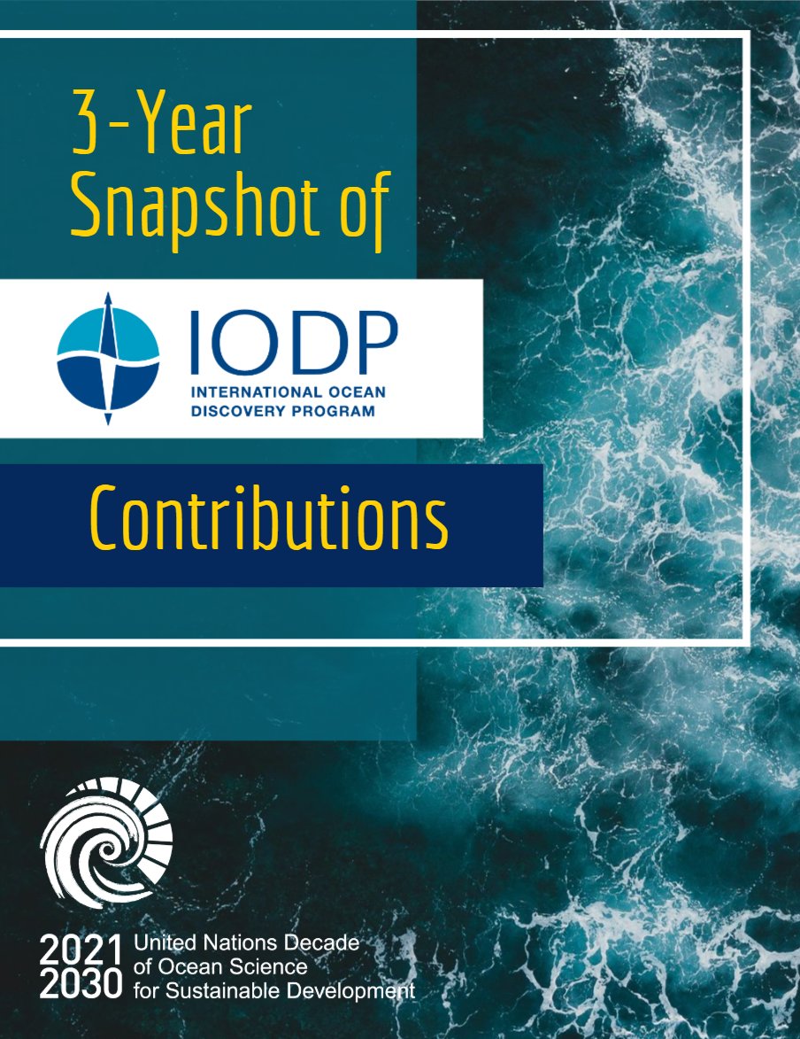 🌊STARTING TOMORROW — 2024 Ocean Decade Conference in Barcelona! Curious how #IODP science has been engaging with the @UNOceanDecade? Check out this informal compilation: my.visme.co/v/ojezr137-wqr… And always remember, the ocean doesn't stop at the seafloor! #OceanDecade24