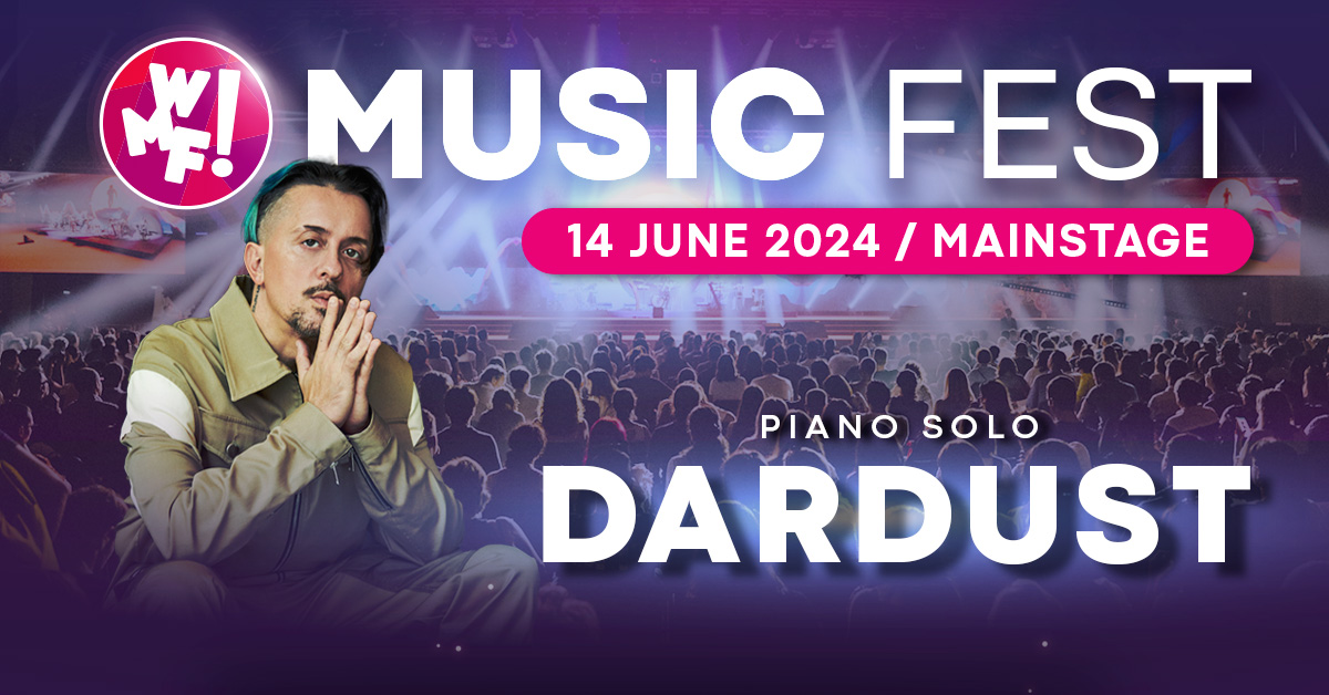 Il 14 giugno Dardust, uno dei pianisti e produttori più influenti della nuova generazione, si esibirà live sul mainstage del #WMF2024 in Piano Solo: la versione più intima e toccante del suo repertorio in un live in grado di tracciare nuove orbite della musica neoclassica.