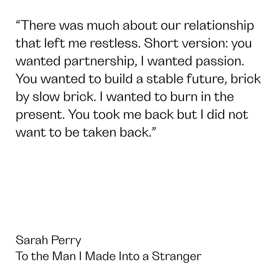 Last week's #lettertoastranger by @clairesalinda reminded us of @TrickyLaRouge’s 2020 essay “To the Man I Made into a Stranger,” an exploration of longing and growing after a relationship comes to an end. Read the full essay here: offassignment.com/articles/sarah…