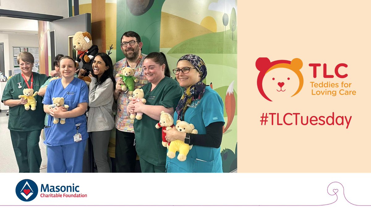 TLC Monmouthshire delivered another bundle of teddy bears to the children’s ward at The Grange University Hospital last month! Thanks to their wonderful efforts another 150 children will be comforted during their time in hospital loom.ly/KryMTXU 🧡❤️ #TLCteddies