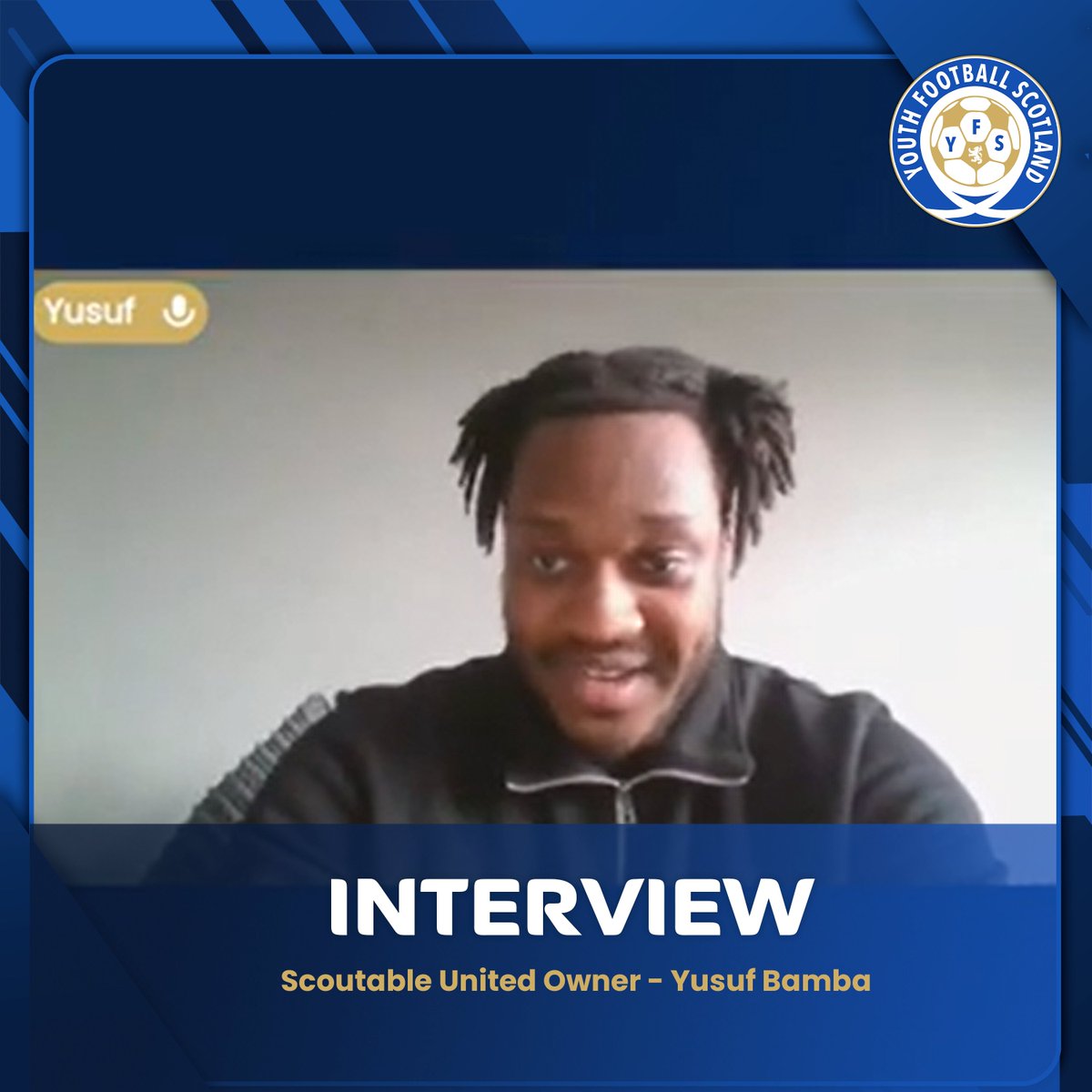 𝗜𝗡𝗧𝗘𝗥𝗩𝗜𝗘𝗪 📹 YFS's @Joshmcc_05 spoke with Yusuf Bamba, who is the owner of Scoutable United, a club hoping to showcase multi-ethnic football talent in Scotland. 𝗪𝗮𝘁𝗰𝗵 𝗡𝗼𝘄 ▶️ youtu.be/n2_zwQ5FR2A