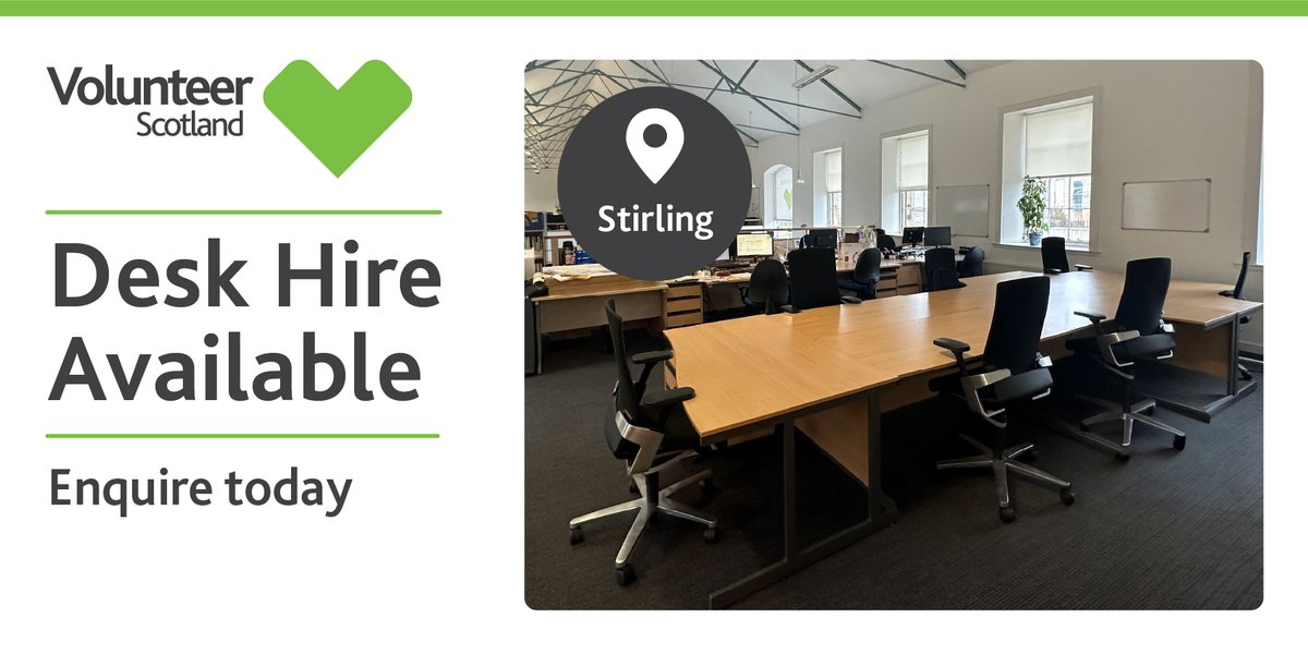 We currently have available desk space for either short-term or long-term lease in our fully serviced building with modern facilities. Join our vibrant community and come work alongside us in Jubilee House! Find out more about the available space here: ow.ly/QBK450RbbJZ