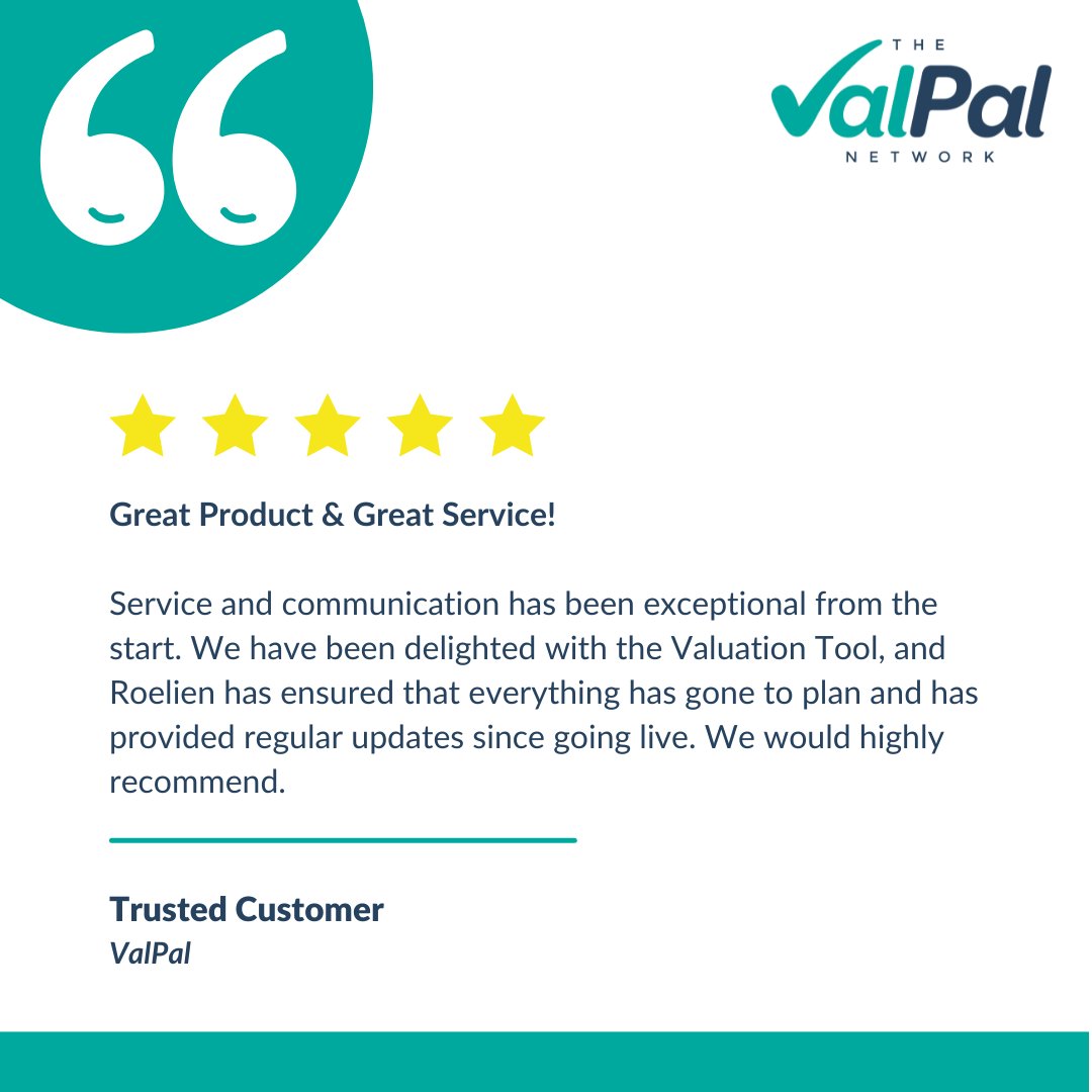 At our core, we're committed to more than just providing ground-breaking Tools like ValPal - it's our unparalleled service that sets us apart. 💯 Our tailored approach isn't just about selling products; it's about partnering with you to ensure your success every step of the way.