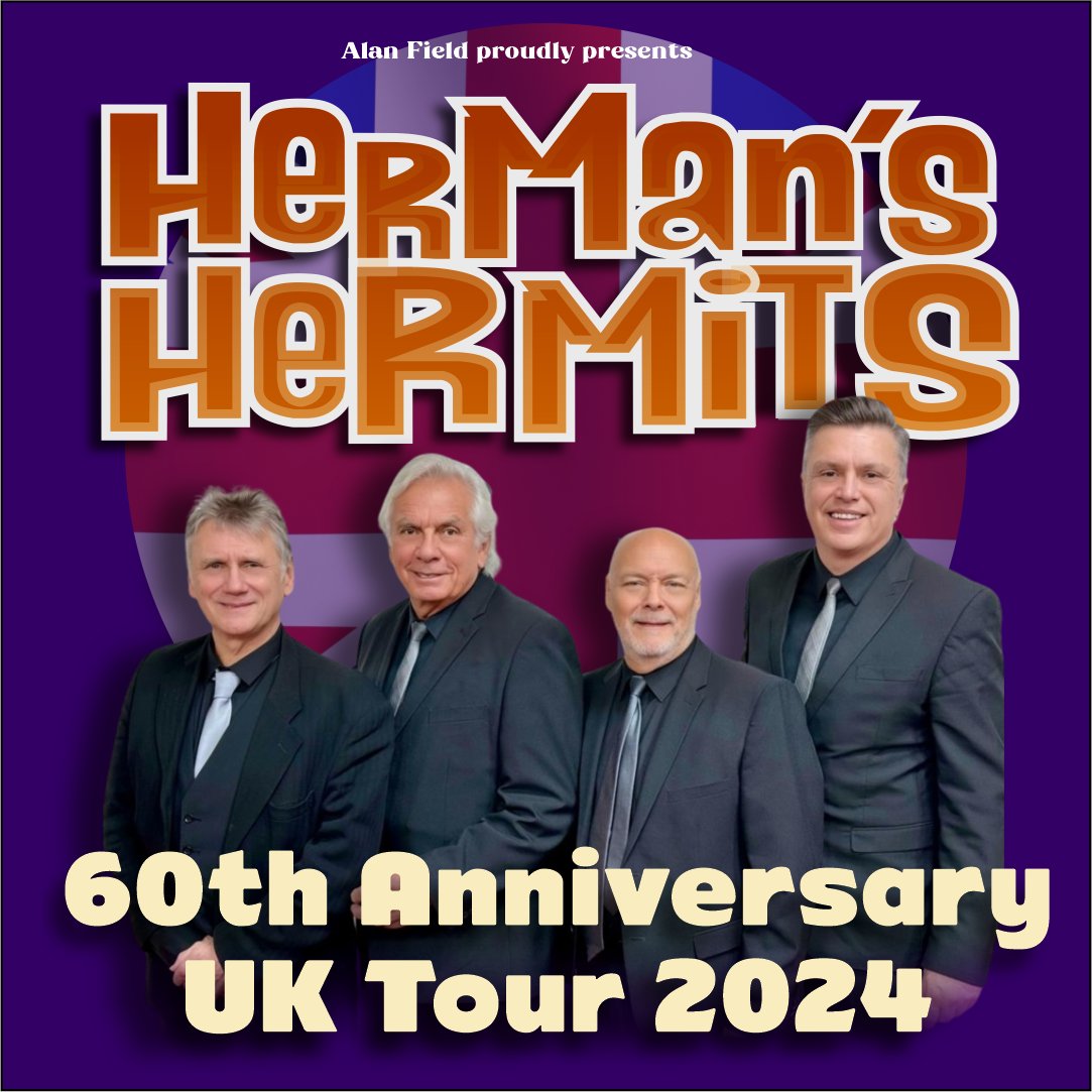 🚨ON SALE NOW🚨 Herman's Hermits bring their unique sound and humour to The Met this Nov! 🎵 Formed in Manchester in 1964, the band have sold over 80 million albums with 23 hit singles including the No 1. hit 'I’m Into Something Good' 🙌 Tickets here 👉ow.ly/igC850RbeyO