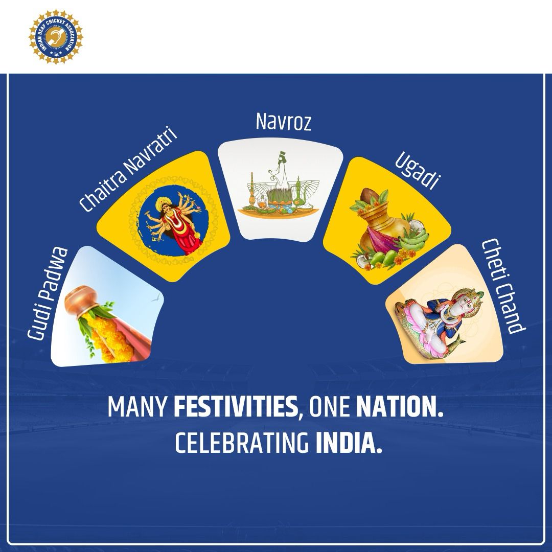 India's cultural diversity weaves a unique identity for the nation. Today, we celebrate the onset of four auspicious festivals: #ChaitraNavratri, #Ugadi, #GudiPadwa, #ChetiChand and #Navroz
At IDCA, we extend our heartfelt wishes for joy, harmony, and positivity to all.