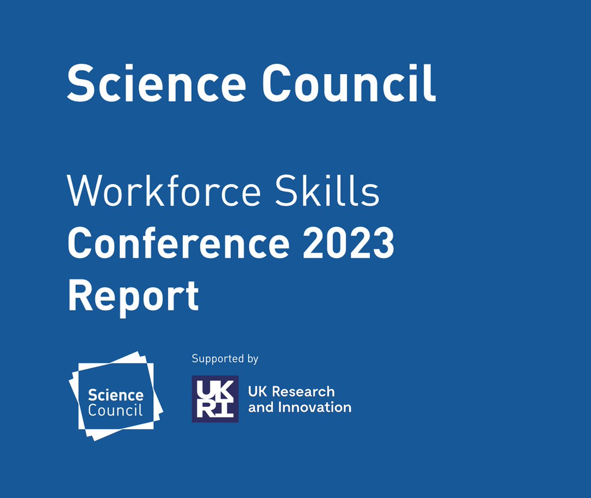 📢The @Science_Council Workforce Skills Conference report has launched! This report captures discussions on key topics from the event and the fantastic work across our community. Conference report and videos: sciencecouncil.org/blog/2024/04/0… #WorkforceSkills @UKRI_News @PhysicsNews