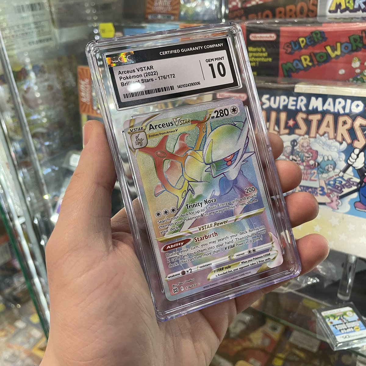 We recently got in some graded Pokémon Cards we got sent off! You asked for it and we’re supplying!