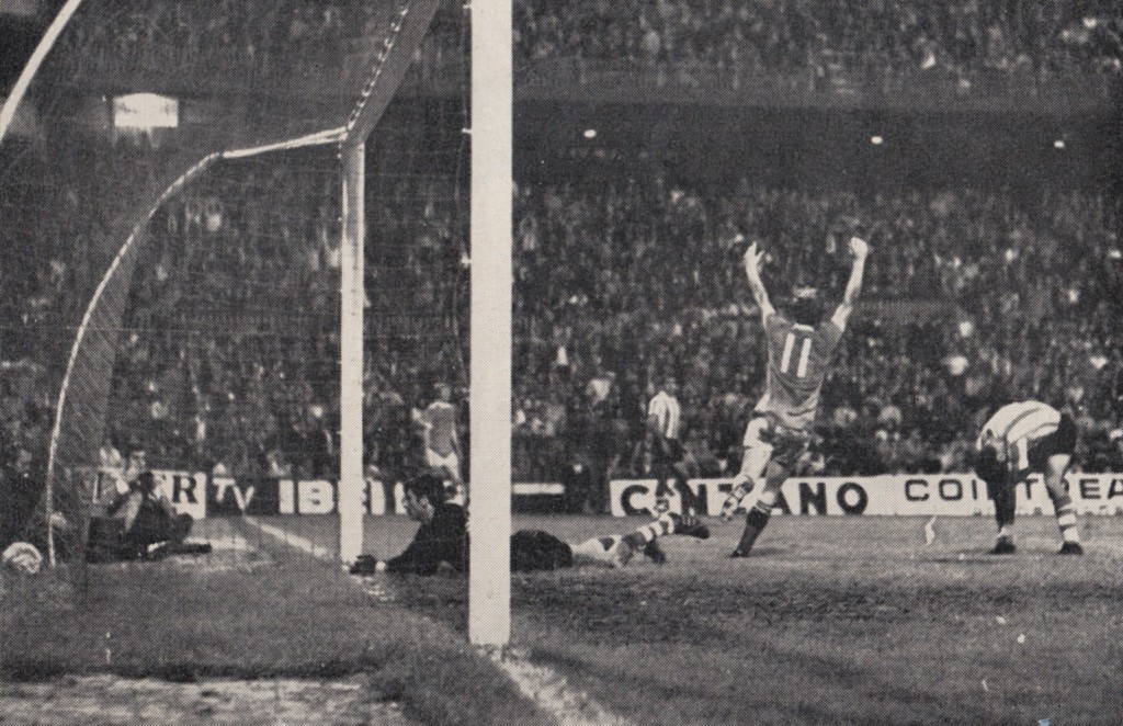 The first time #ManCity visited Spain in European competition was back in 1969 when they faced #AtleticoBilbao in the first round, first leg of the ECWC.

City came back from 3-1 down to rescue a draw before going on to eventually lift their first piece of European silverware🏆