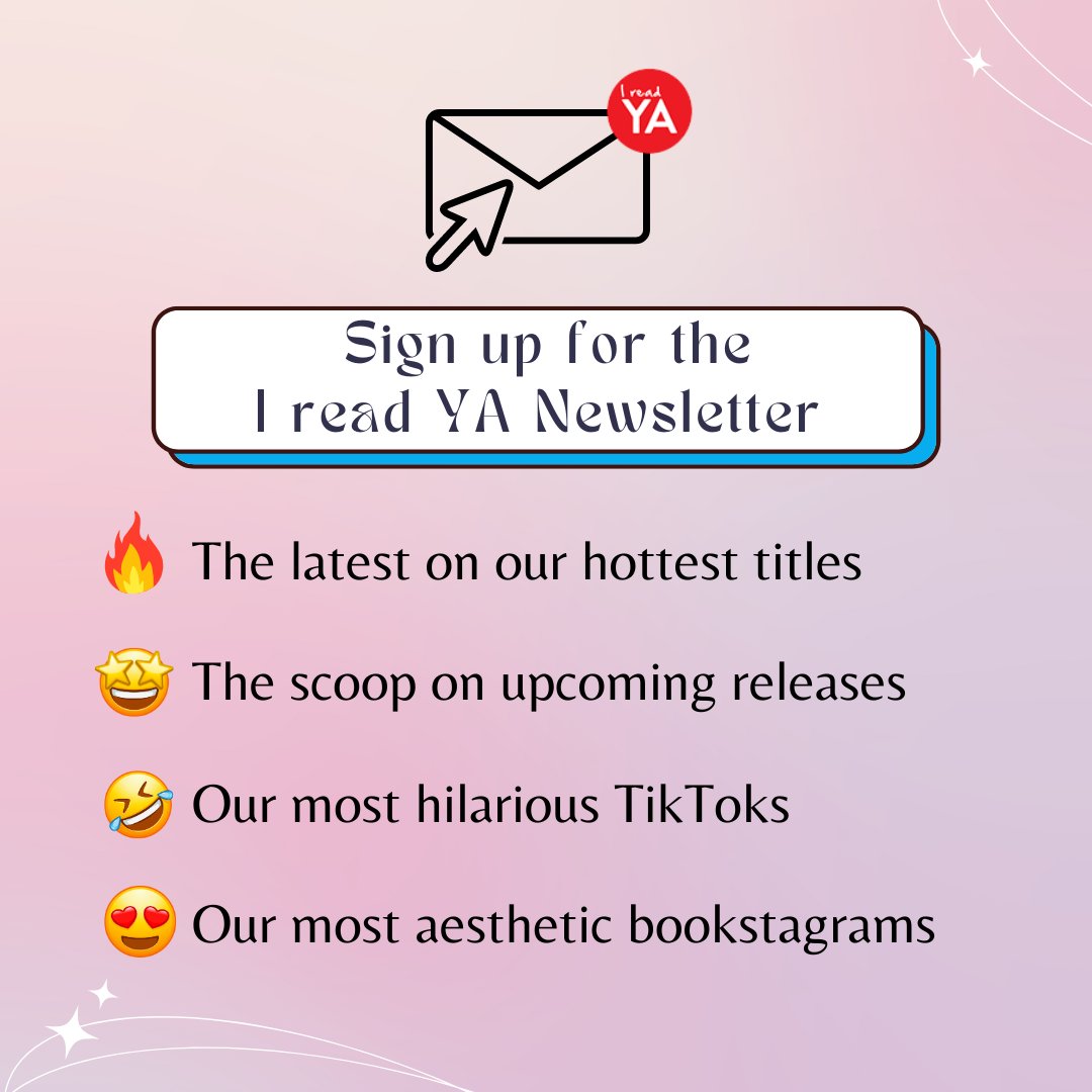 The latest YA books that have us talking, delivered straight to your inbox 📥 Don't miss a moment, subscribe now: bit.ly/3UaMzzM