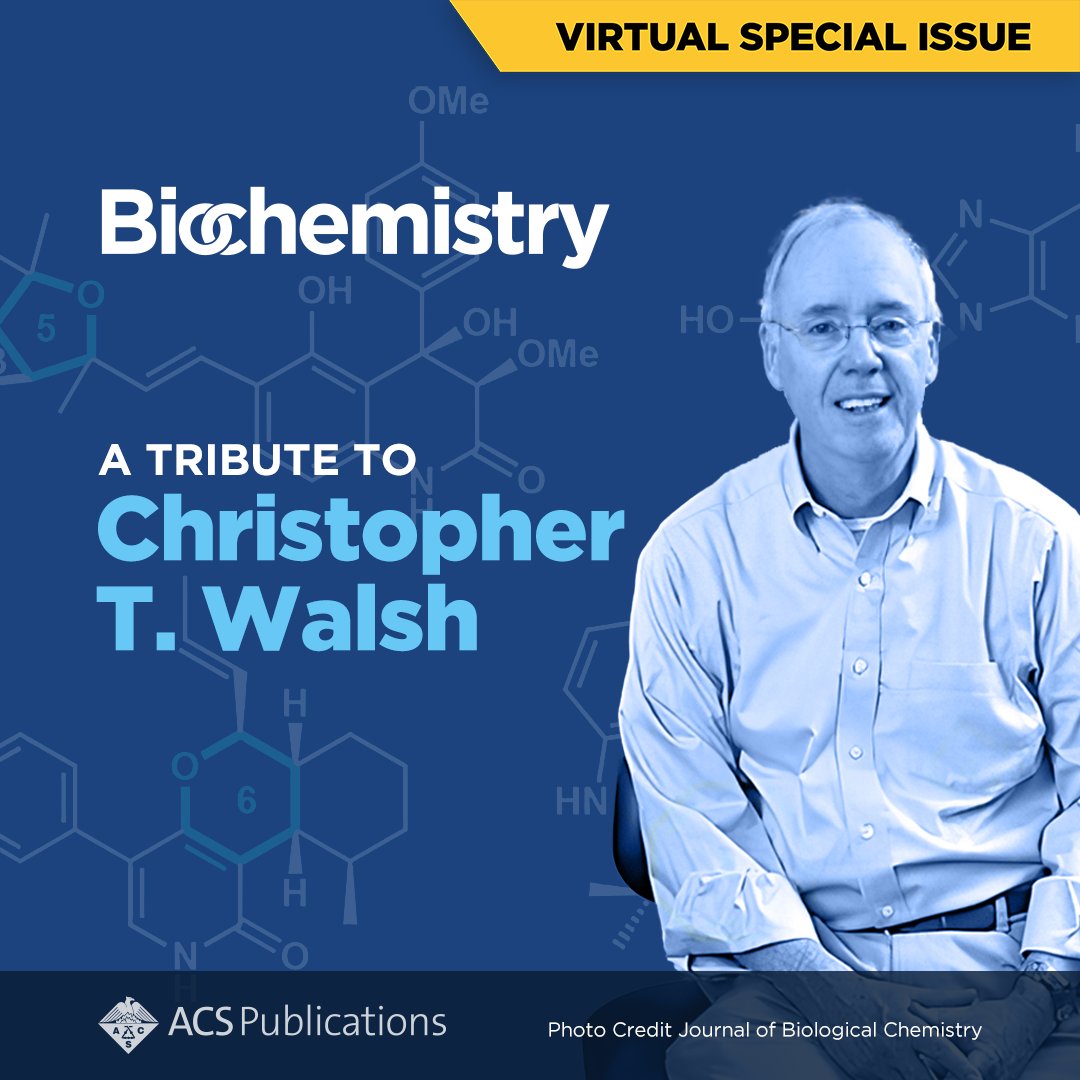 📢Call for Papers!📢 #Biochemistry is putting together a Virtual Special Issue Guest edited by Albert Bowers and Roberto Kolter to honor the late Christopher T. Walsh and the current research inspired by his work. More information ➡ go.acs.org/8OO