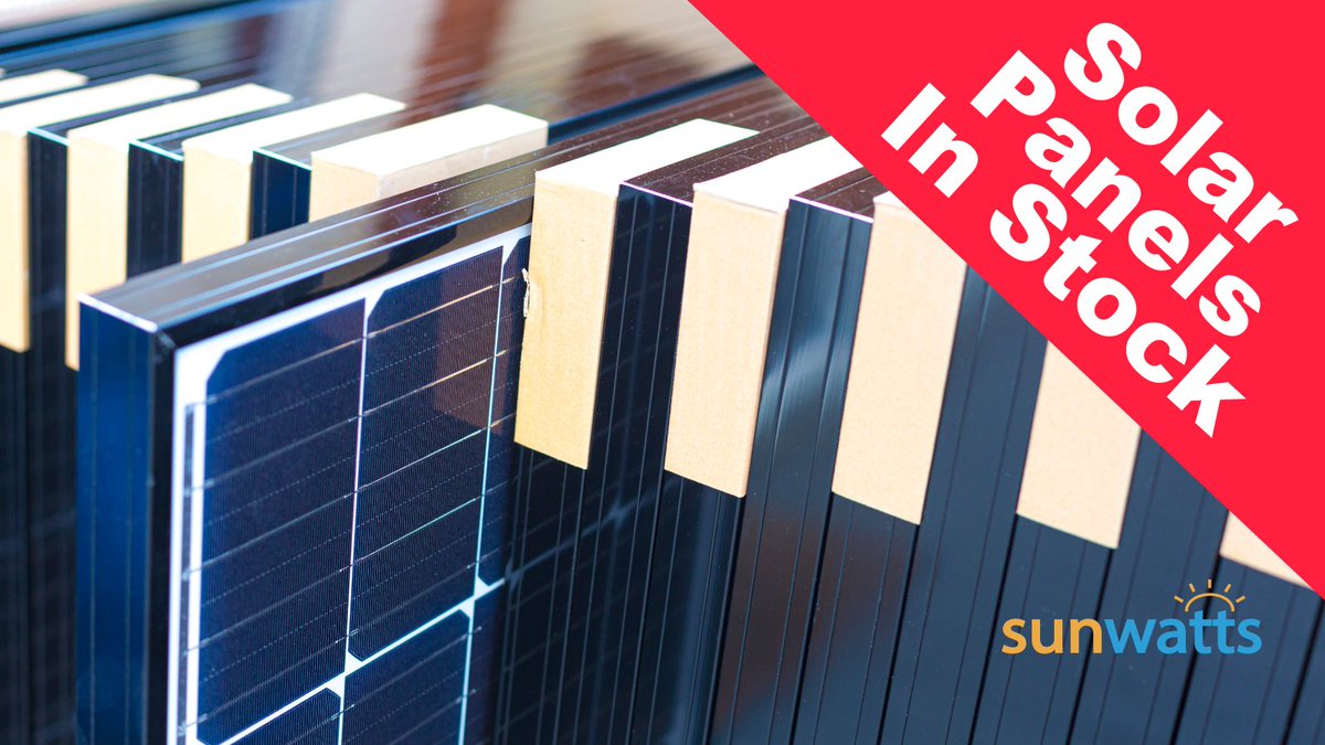 sunwattssolar's tweet image. Discover the most competitive prices for solar panels. Our inventory includes panels readily available for shipping or currently in stock. Trust SunWatts as your independent solar panel source.

sunwatts.com/solar-panels-i…

#SolarInventory #InStock #SolarShipping #SunWatts #sunwatts