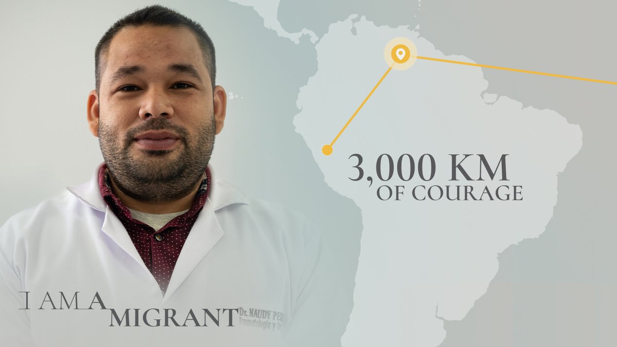 “To me, this is like a dream come true. We, the doctors, bring a lot of knowledge to this country.” Migrants like Jesus bring a wealth of experience and skill to their host countries, including in the medical profession. #IAmAMigrant iamamigrant.org