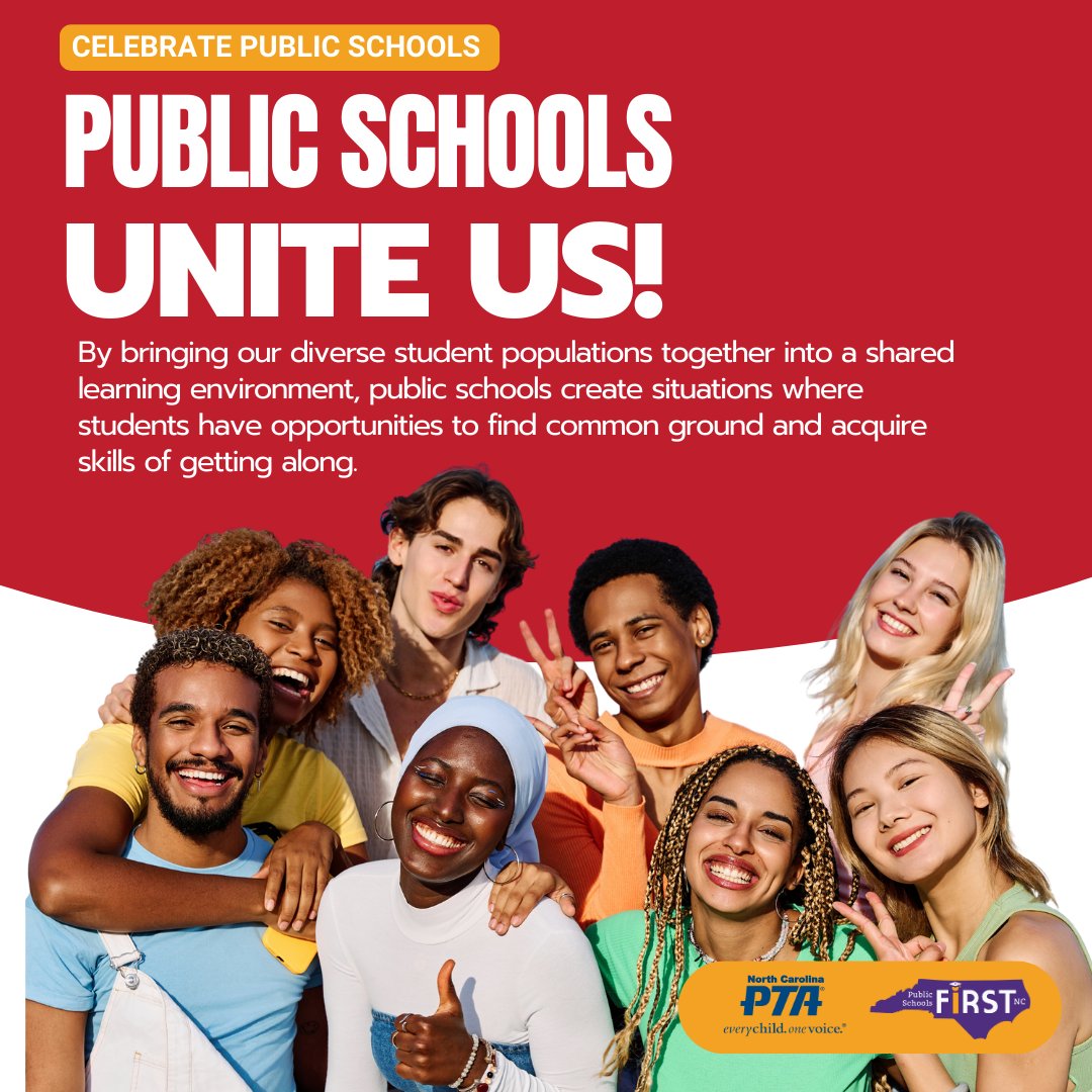 When students have diverse learning opportunities, they thrive better in diverse communities and workplaces. Support public schools! #nced #ncpublicschools #ncpta #ncpol