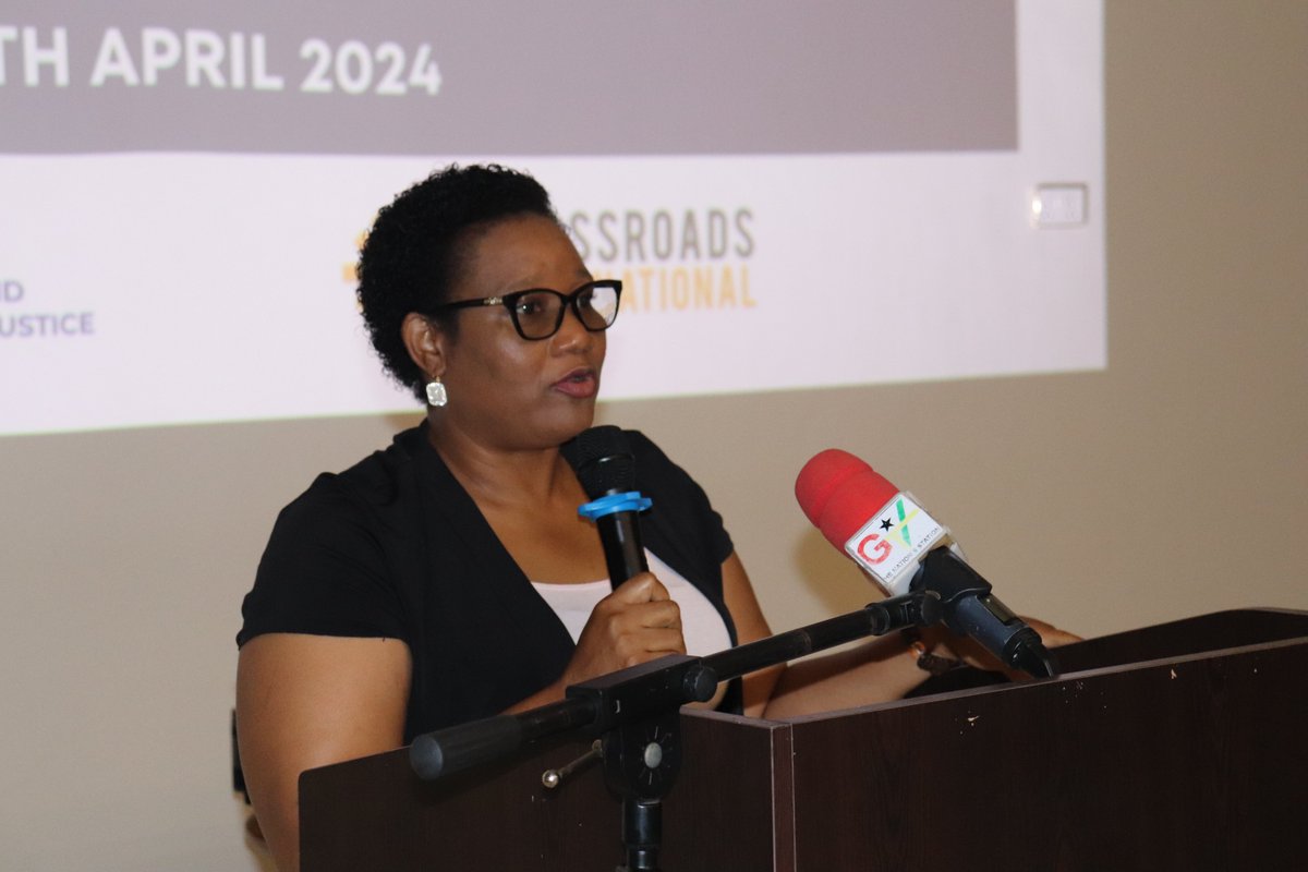 'With each partnership forged and every voice amplified, we pave the way for a future where justice is not a privilege, but a birthright.' Gifty Volimkarime - Country Manager @CrossroadsIntl at the National Policy Dialogue for Women Accussed as witches in Ghana.