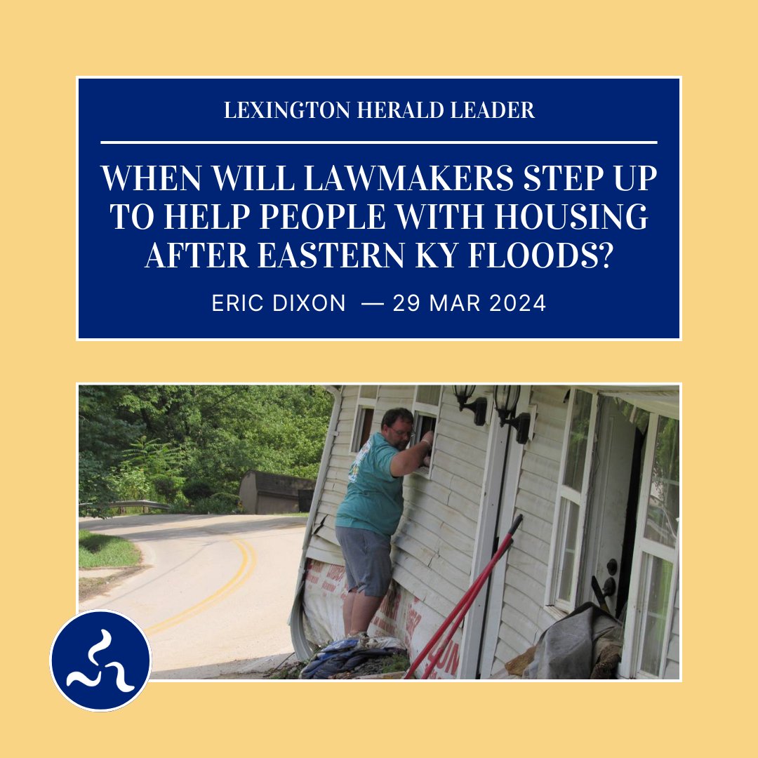Despite the progress made rebuilding homes damaged by the 2022 flood, southeast Kentucky still lacks hundreds of millions of dollars needed to rebuild the thousands of homes that flooded or washed away. 🏚️ Read Senior Researcher Eric Dixon’s piece: tinyurl.com/ss46m2xp #ORVI