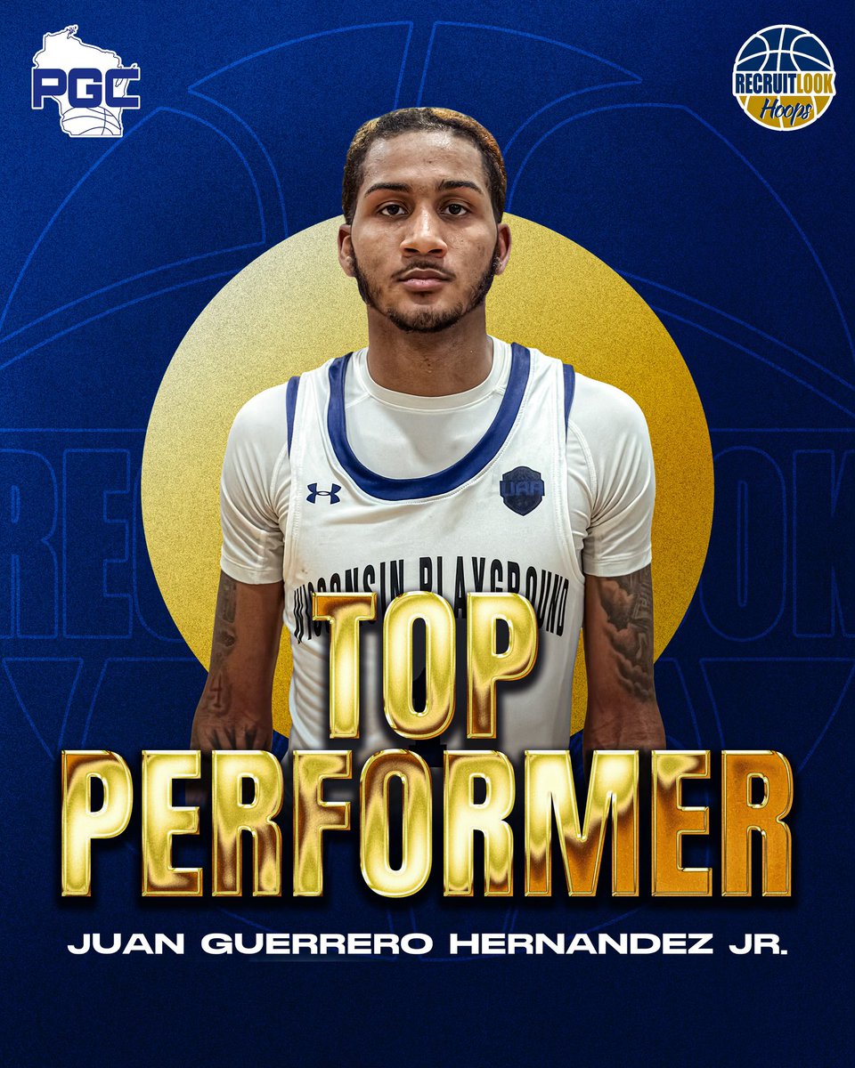 2025 | Juan Guerrero Hernandez Jr. 
✅ 3 level scorer. 
✅ Controls the tempo. 
✅ Smart decision-maker. Takes &amp; makes big shots. 
✅ Versatility to play 1 through 3 positions. #RLHoops