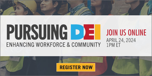 💡Wondering how best to foster DEI in your workforce and community? CCA President Mary Van Buren is moderating the first panel of @hpacmag’s upcoming virtual summit Pursuing DEI – Enhancing your workforce and community. April 24 at 1 p.m. Register: ow.ly/TrsN50R8TK7 #DEI